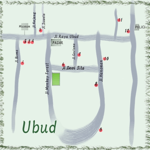 Ubud Map 108K